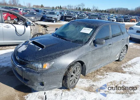 2009 Subaru Impreza Wrx из США, поврежденный, VIN JF1GH76699G802987